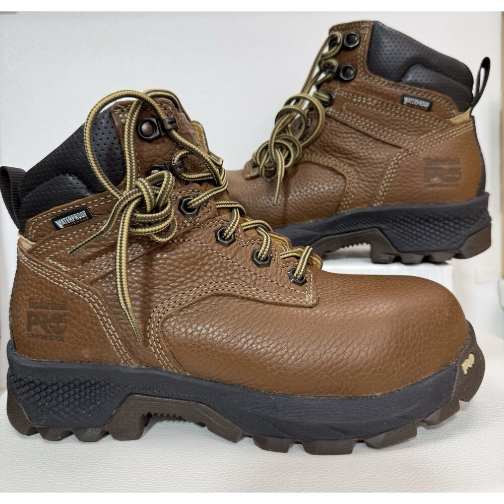 Timberland PRO Boots Titan Ev Composite Toe Work Weatherproof Women’s Size 5.5 W